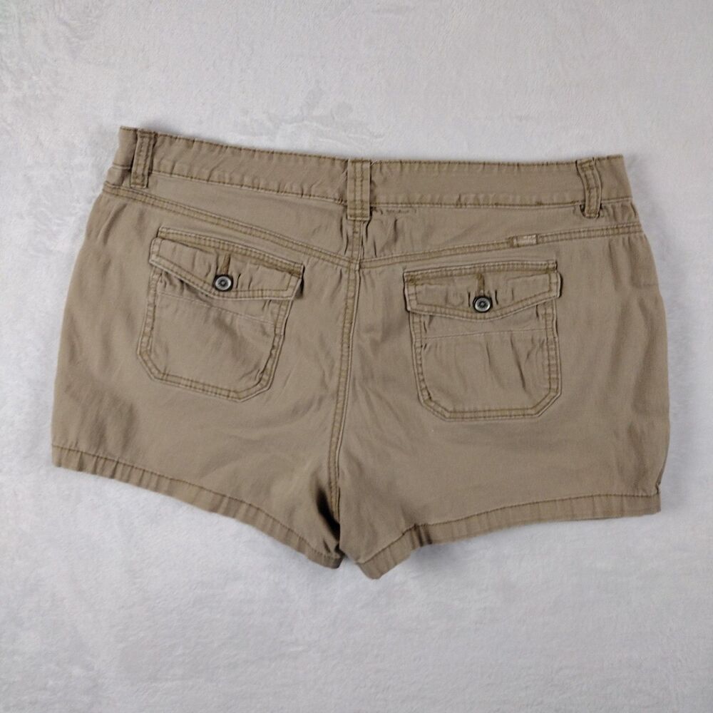 Unionbay Delaney Women's Stretch Shorts Sandy‎ Brown/Beige Size 17